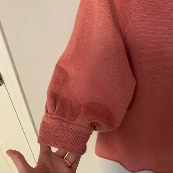 Madewell Telluride Pullover Sweater Dusty Salmon Size XS - Picture 4 of 8